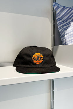 Quartersnacks 70s Logo Cap Black