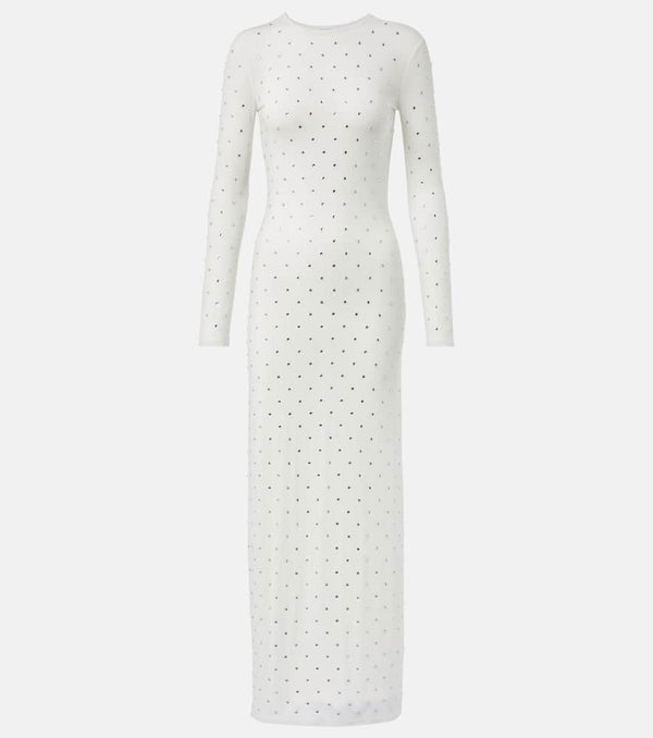 Rabanne Bridal crystal-embellished maxi dress