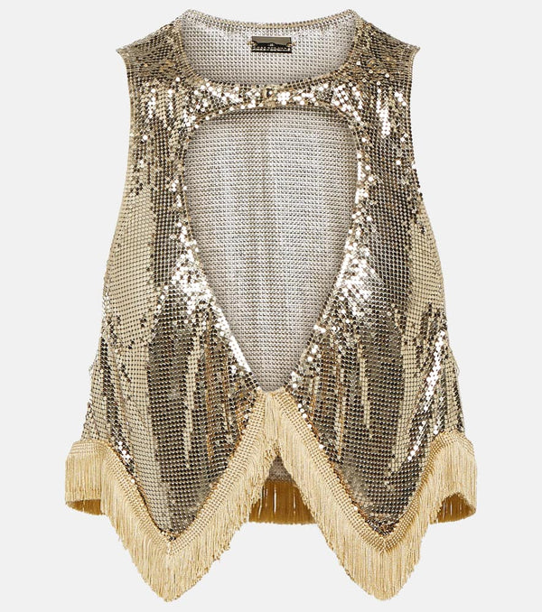 Rabanne Chainmail cutout top