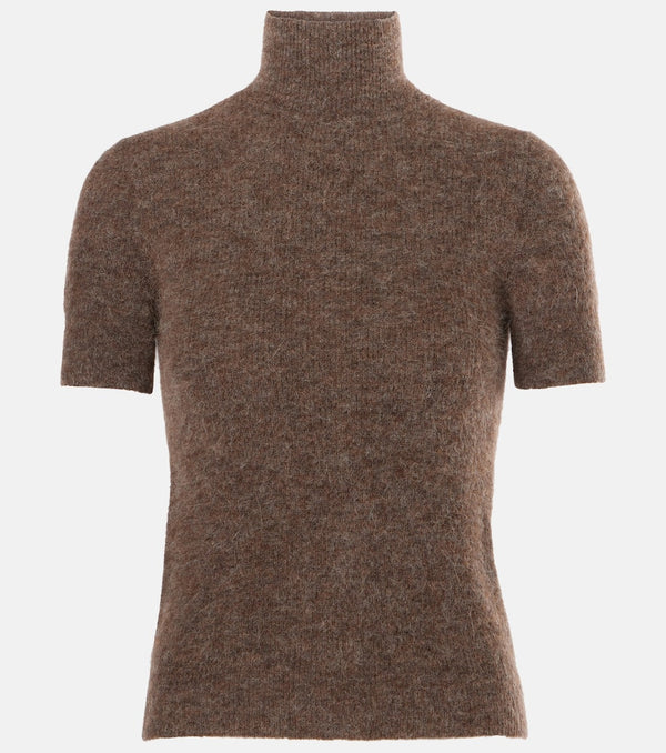 Ralph Lauren Collection Wool-blend turtleneck top