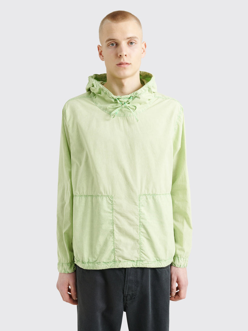 RANRA Steinn Cotton Hoodie Light Grass Green