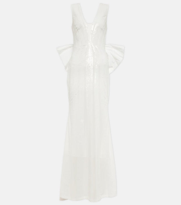 Rebecca Vallance Bridal Davina sequined gown