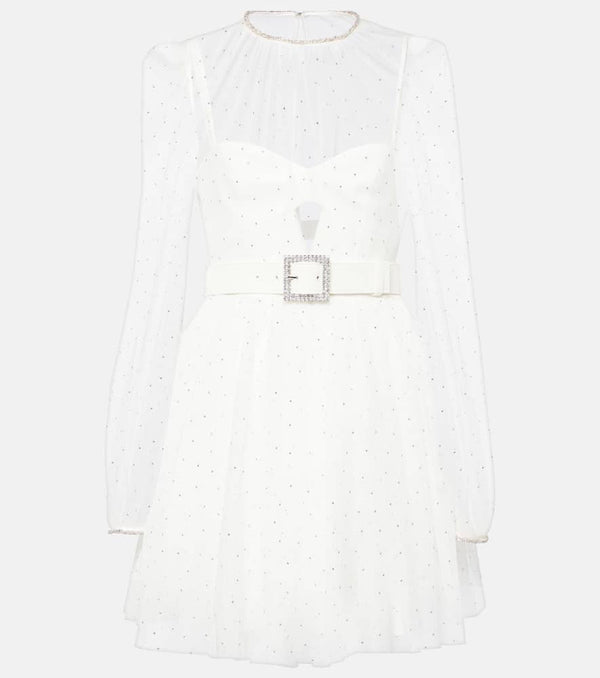 Rebecca Vallance Bridal Mirabella embellished minidress