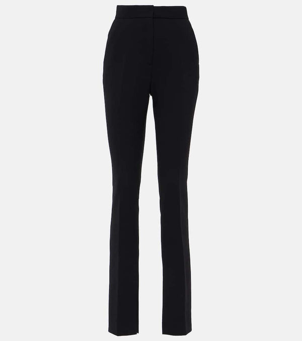 Rebecca Vallance Evie high-rise split-hem pants