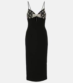 Rebecca Vallance Rina embellished midi dress