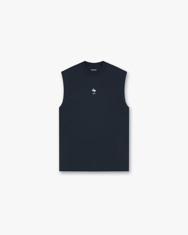 Represent 247 Oversized Tank Navy