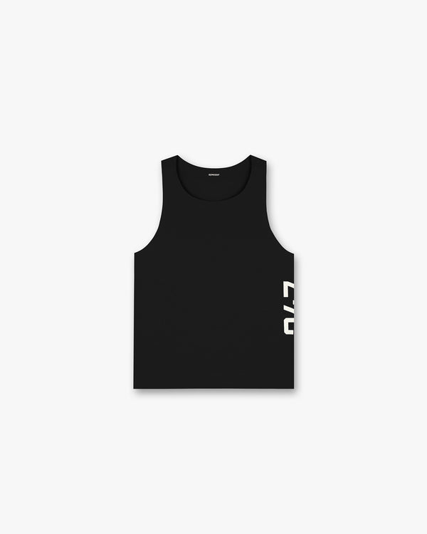 Represent 247 Singlet Jet Black