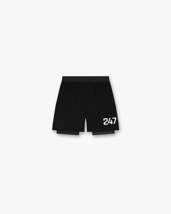 Represent 247 Trail Short Jet Black