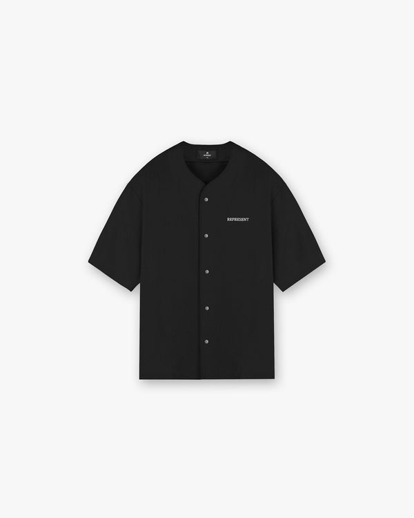 Represent Baseball Shirt Black