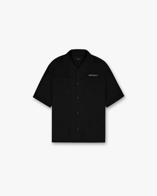 Represent Bowling Shirt Black