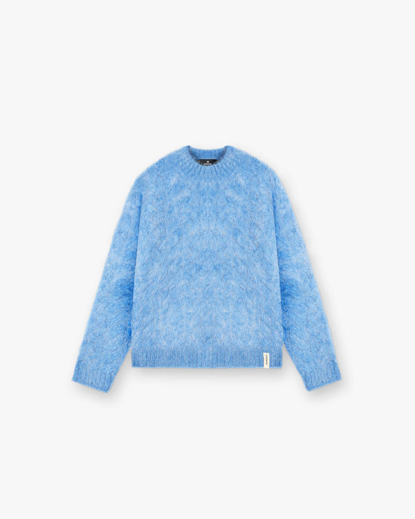 Represent Cable Knit Sweater Electric Blue