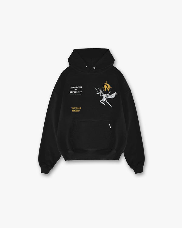 Represent Icarus Hoodie Jet Black