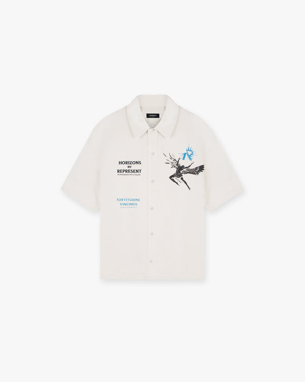 Represent Icarus Short Sleeve Shirt Off White