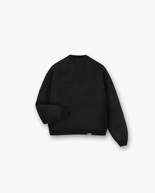 Represent Initial Boxy Sweater Black