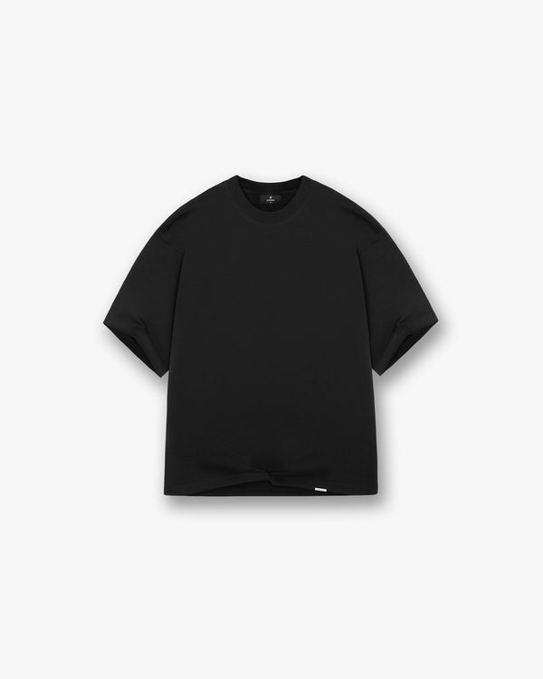 Represent Initial Boxy T-Shirt Black