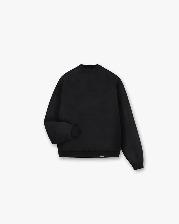 Represent Initial Oversized Sweater Black