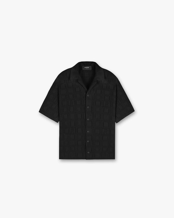 Represent Lace Knit Shirt Black