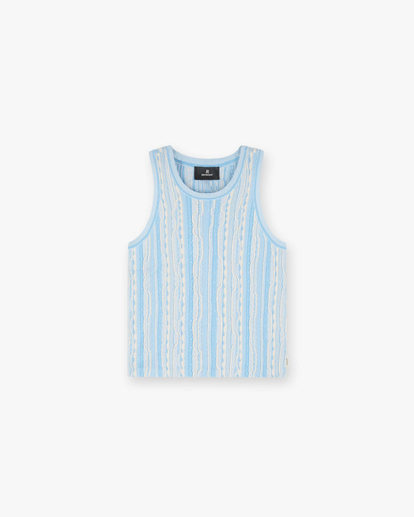 Represent Mixed Knit Vest Royal Blue