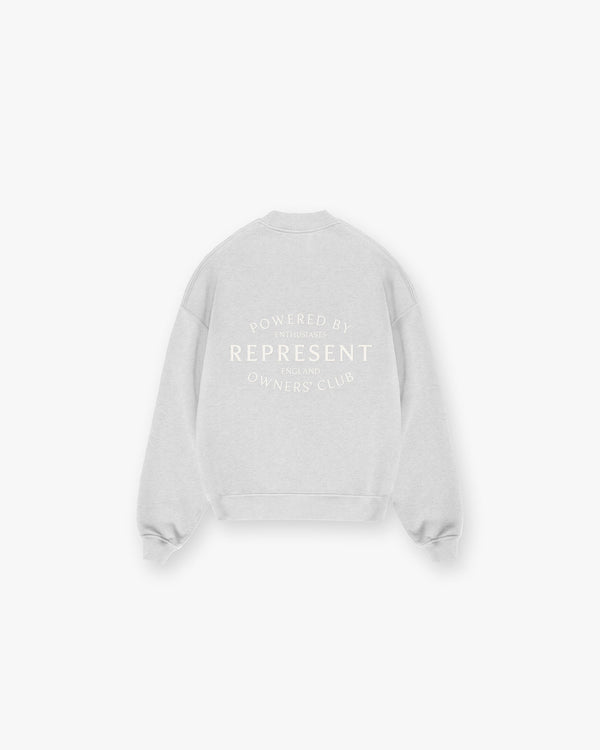 Represent Owners Club Stamp Sweater Ash Grey