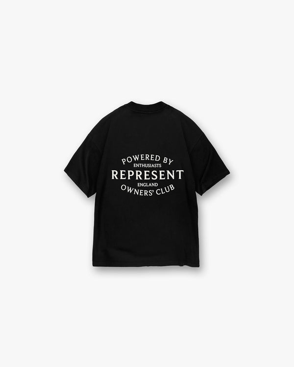 Represent Owners Club Stamp T-Shirt Jet Black