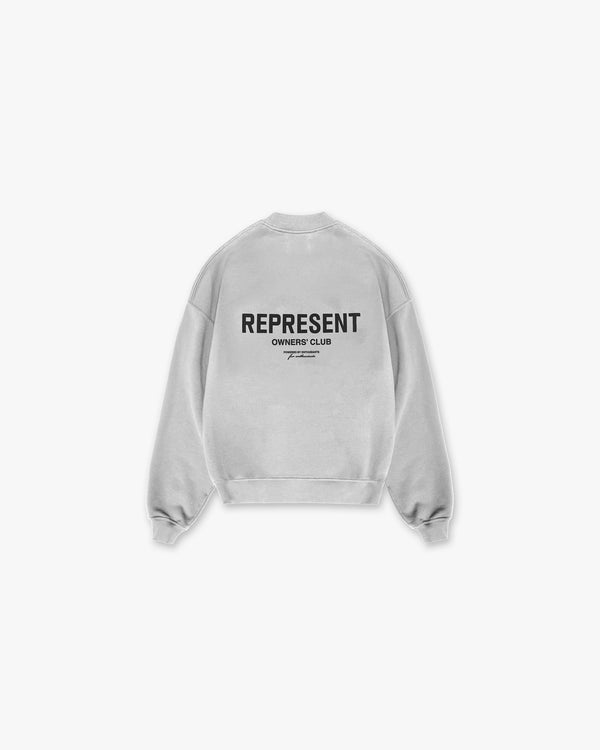 Represent Owners Club Sweater Ash Grey