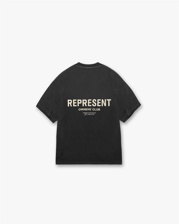 Represent Owners Club T-Shirt Aged Black