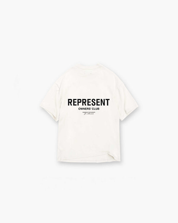 Represent Owners Club T-Shirt Flat White