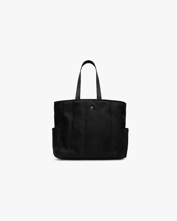 Represent Quilted Tote Bag Jet Black