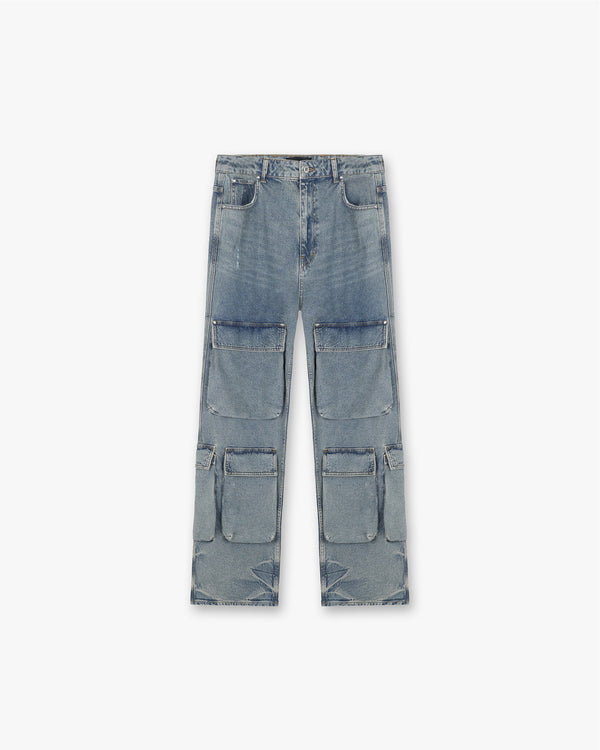 Represent R3Ca Cargo Denim Blue