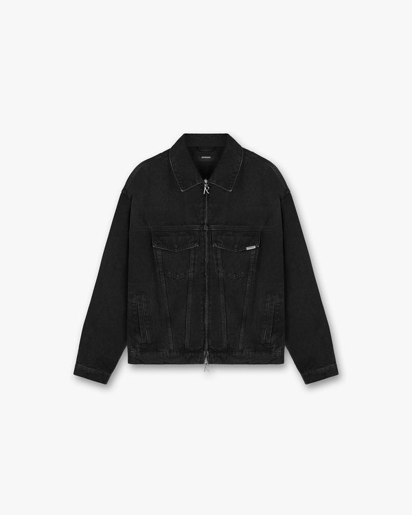 Represent R4 Denim Jacket Black