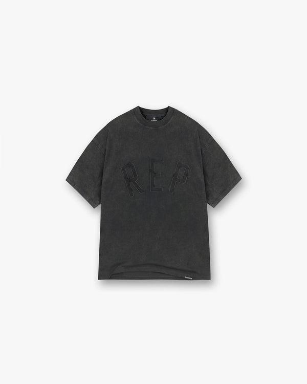 Represent Rep Applique T-Shirt Vintage Black