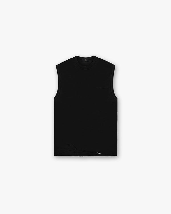 Represent Slub Tank Jet Black