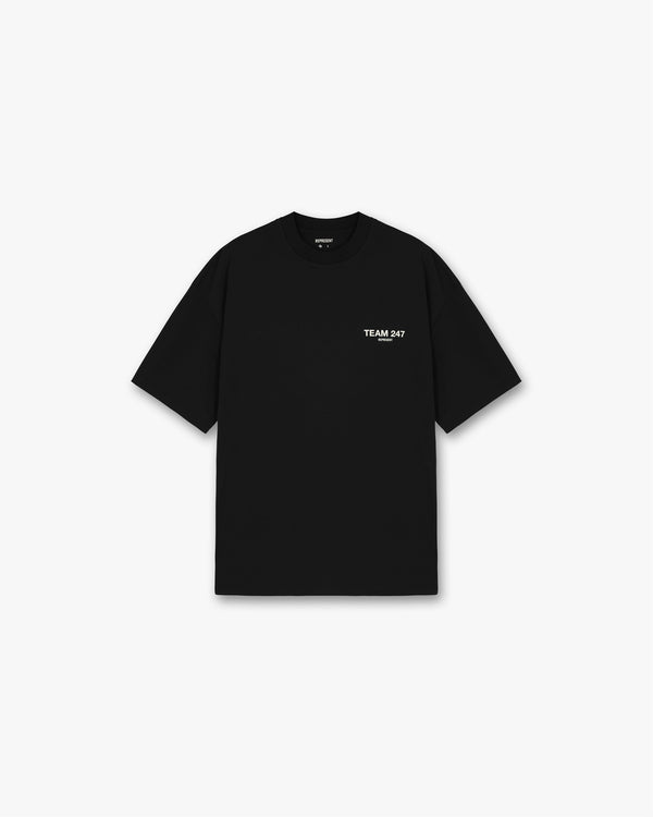 Represent Team 247 Oversized T-Shirt Black