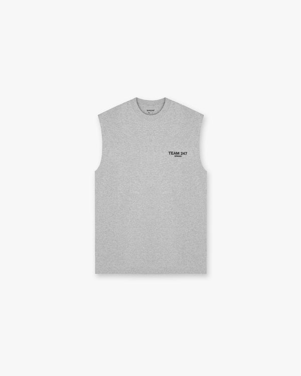 Represent Team 247 Oversized Tank Ash Grey