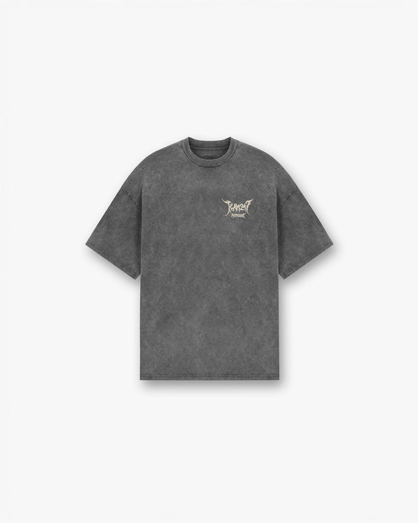 Represent Team 247 X END Oversized T-Shirt Washed Grey