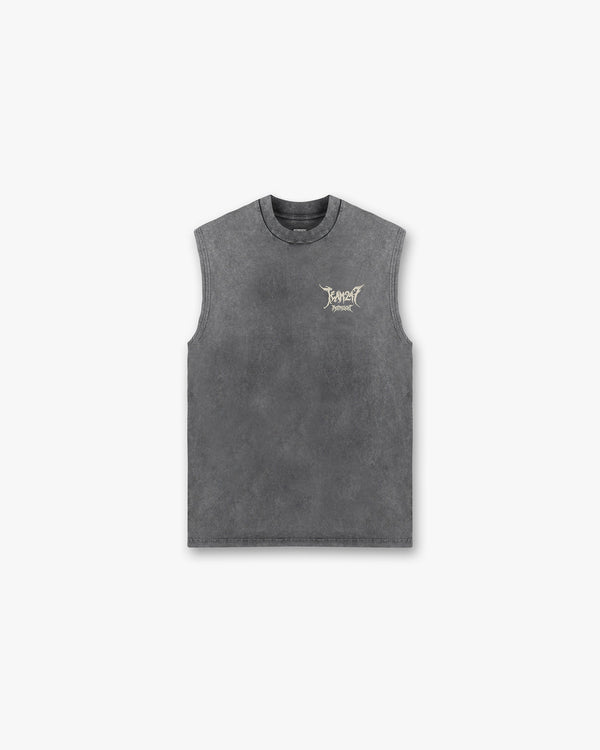 Represent Team 247 X END Oversized Tank Washed Grey