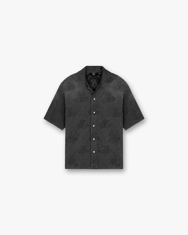 Represent Towelling Shirt Jet Black