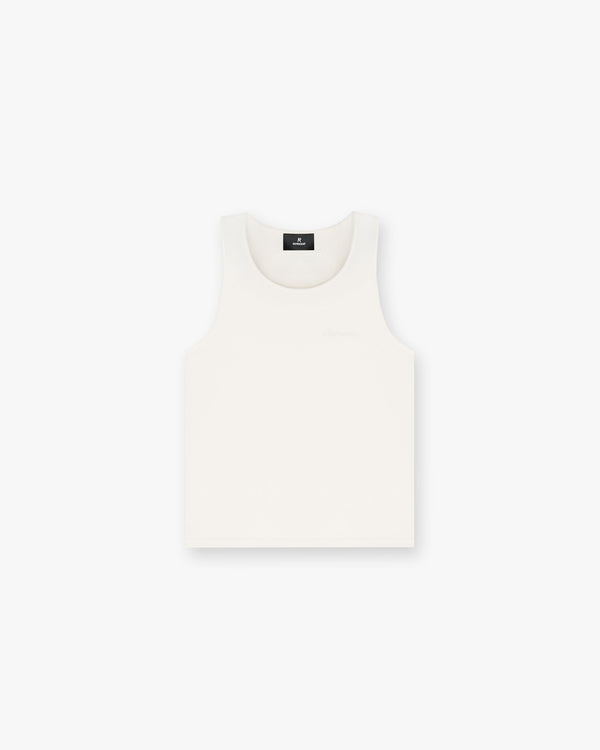 Represent Waffle Vest Antique White