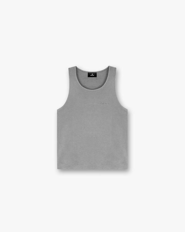 Represent Waffle Vest Ultimate Grey