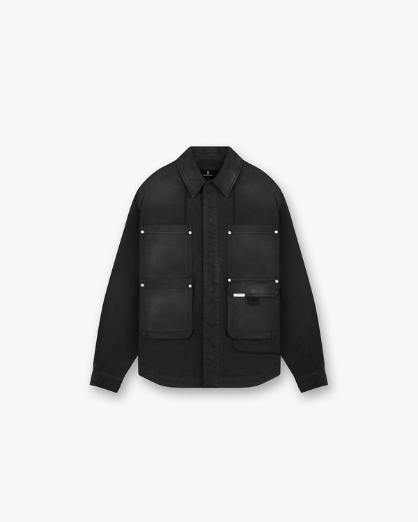 Represent Workshop Shirt Washed Black