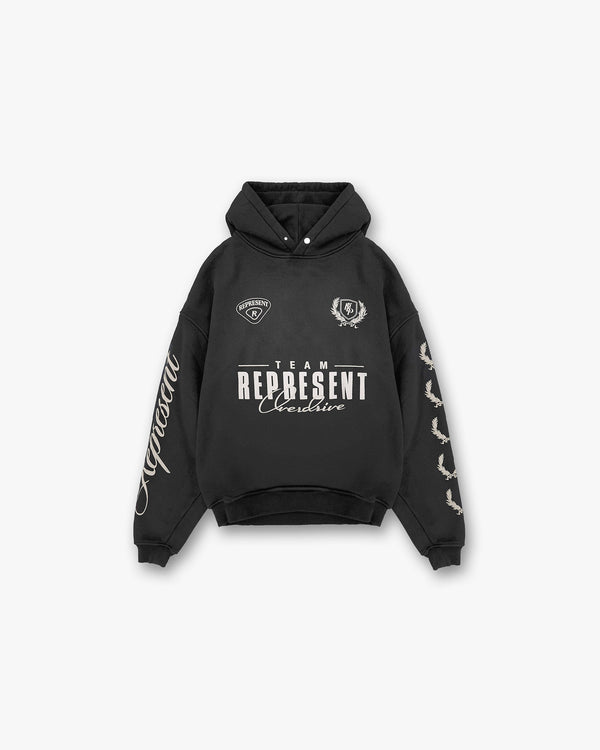 Represent World Championship Hoodie Stained Black