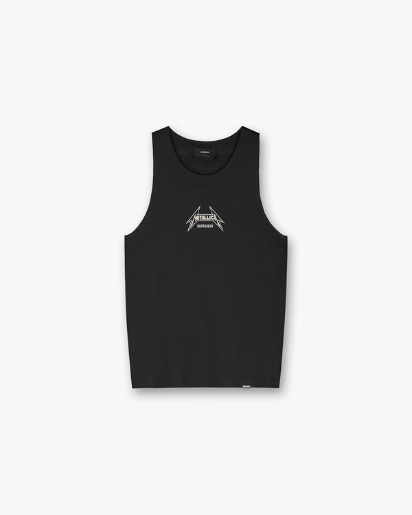 Represent X Metallica™️ Local Crew Vest Jet Black