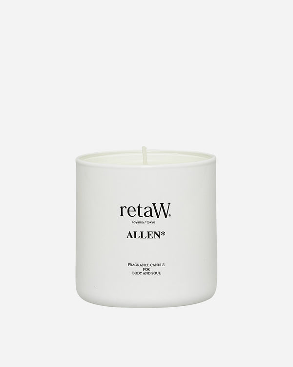 retaW Allen* Candle White