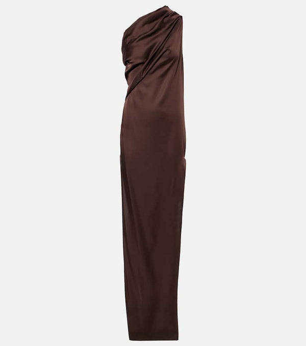 Rick Owens Athena draped one-shoulder gown