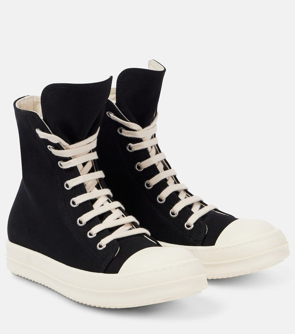 Rick Owens Denim high-top sneakers