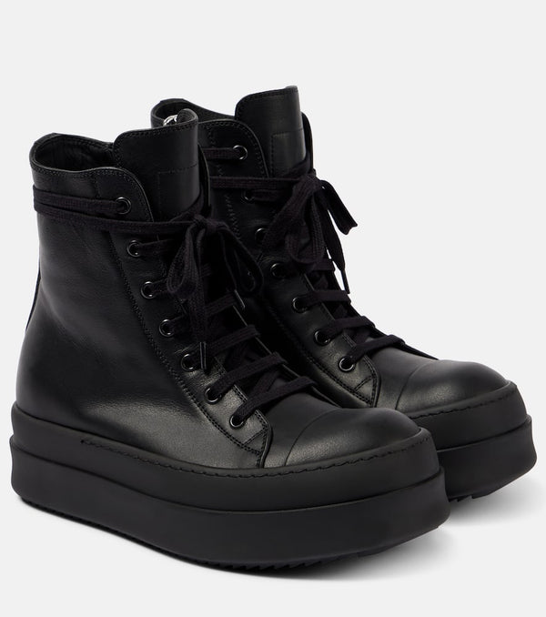 Rick Owens Mega Bumper leather sneakers