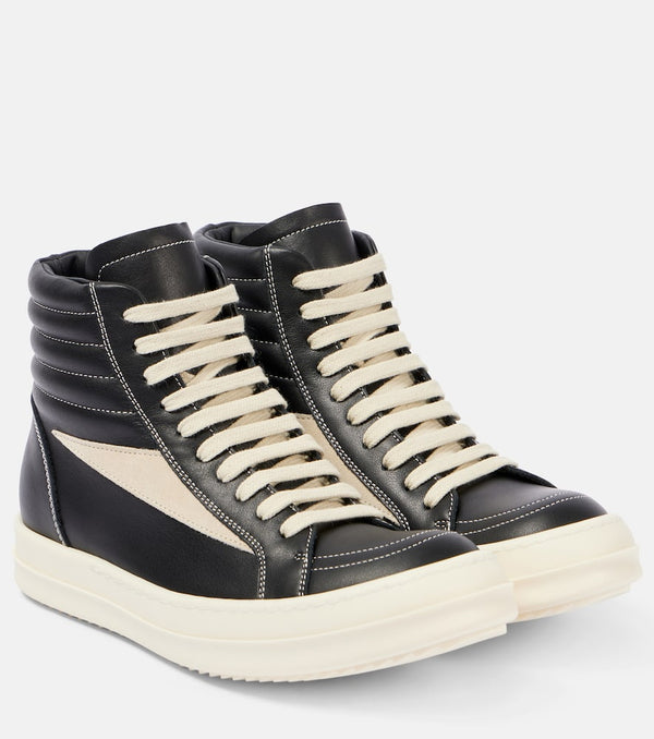 Rick Owens Vintage leather high-top sneakers