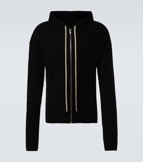 Rick Owens Zip-up cotton cardigan