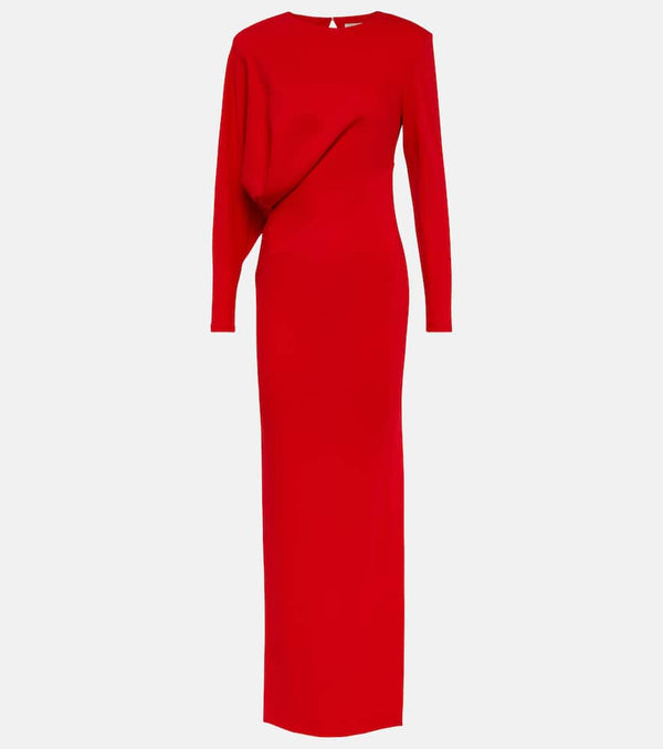 Roland Mouret Draped crêpe gown