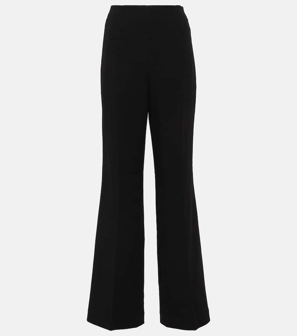 Roland Mouret High-rise stretch cady straight pants